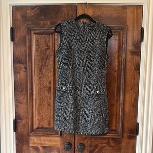 NWT French Connection chantelle herringbone sleeveless shift dress